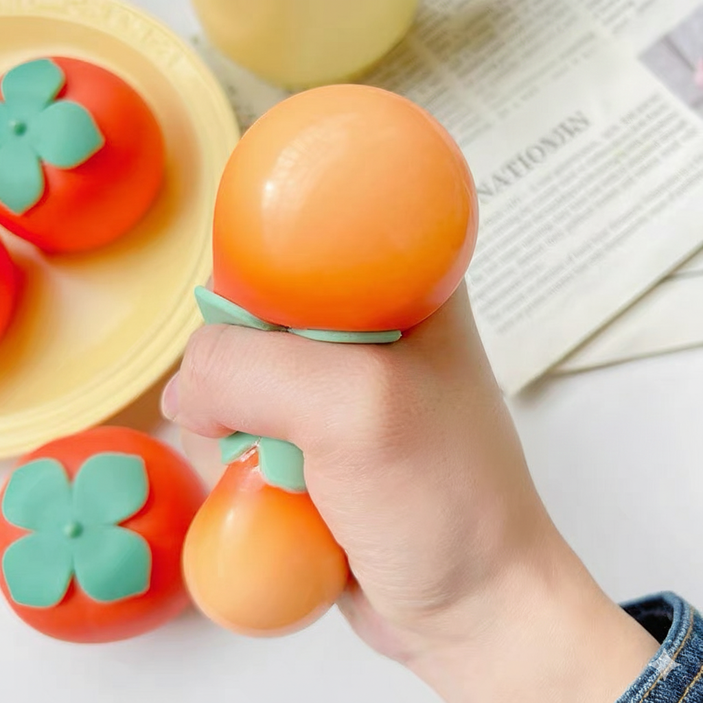 Fun Fruit & Veggie Squishy Fidget Toys - Stress Relief Collection