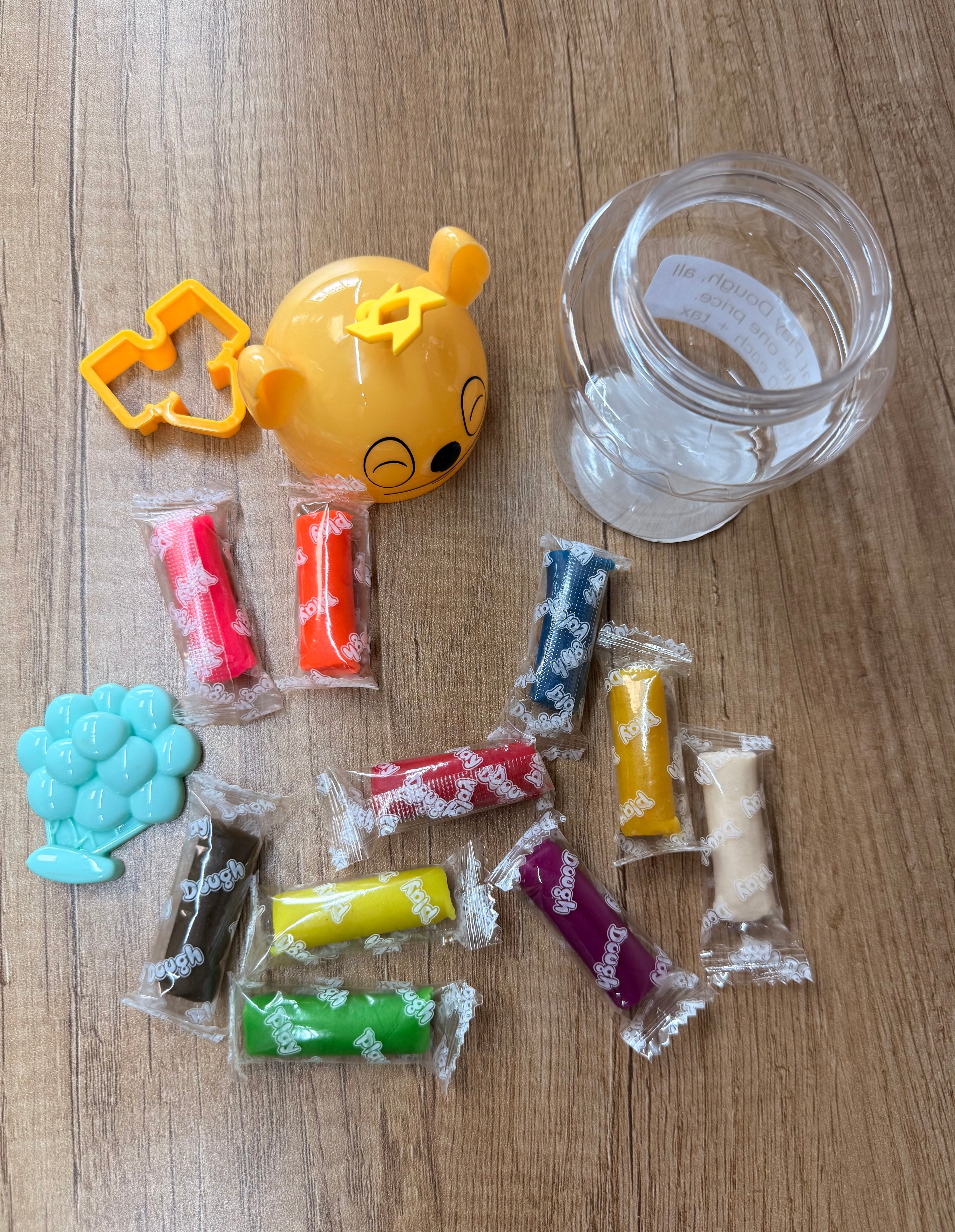 Cute Cartoon Play Dough with Mold - Wheat Based & Non-Toxic (Party Favor)