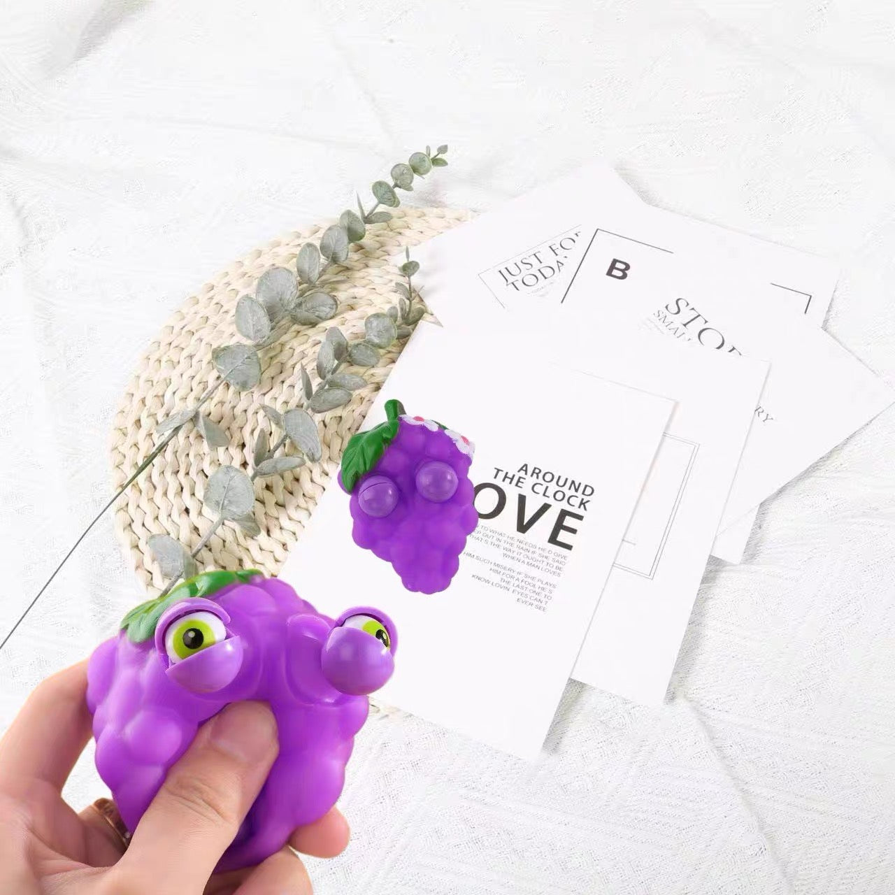 Fun Fruit & Veggie Squishy Fidget Toys - Stress Relief Collection