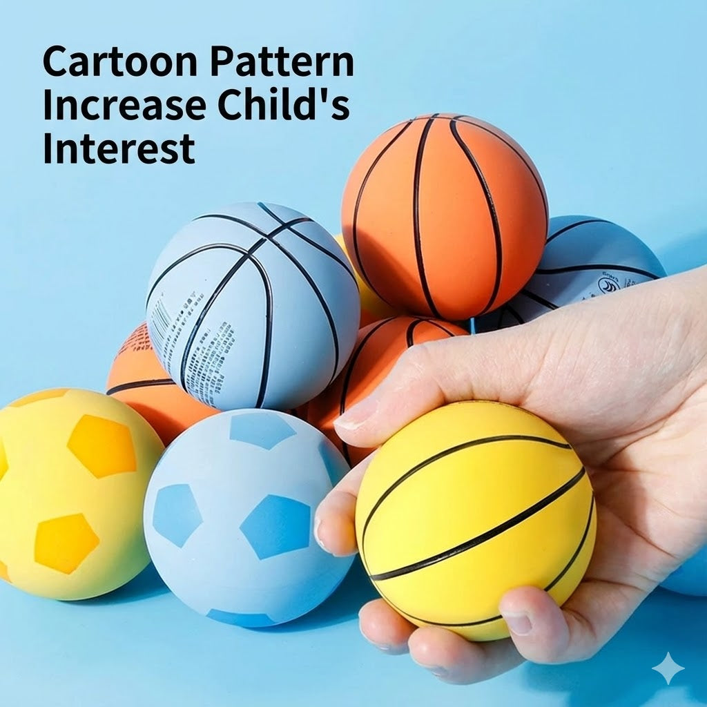 60mm High Bounce Sports Balls for Kids & Party Favors